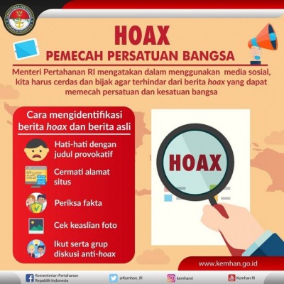 Hoax, Pemecah Persatuan Bangsa - 20190324